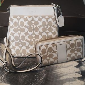 Coach Crossbody and Wallet